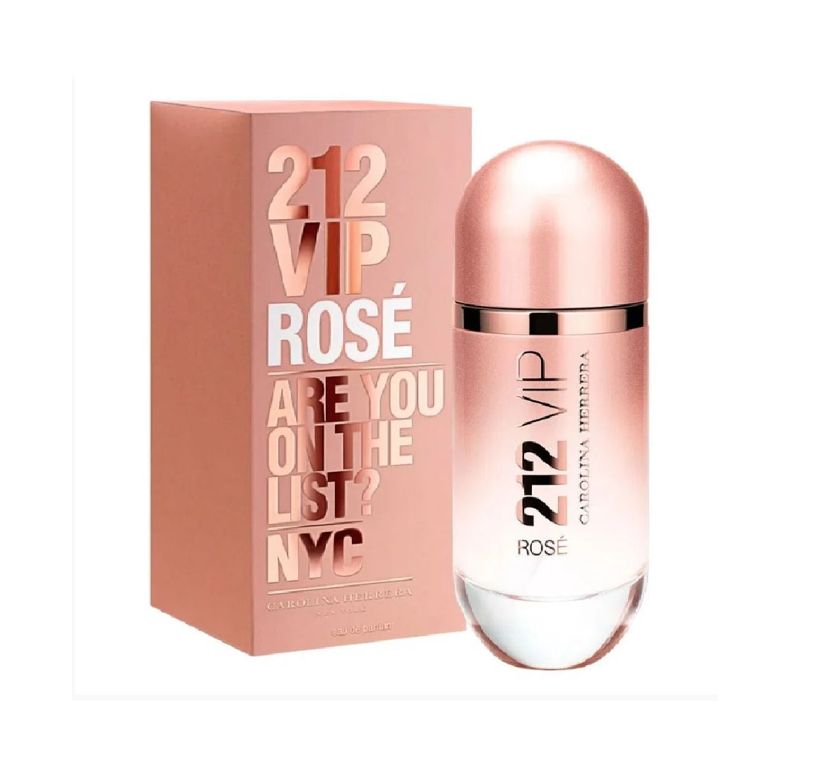 Perfume Carolina Herrera 212 Vip Rosé 80ml Selo Adipec Original (7796969294903)