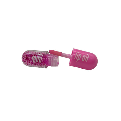 Mini Lip Oil Brilhantes Efeito 3D Febella Cores:5 (BM401255)