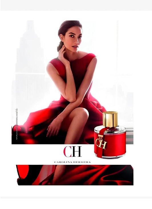 Perfume Carolina Herrera HC Feminino Edt 100ml Selo Adipec (HC_100ML)